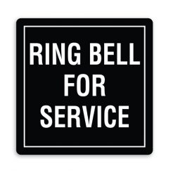 Ring Bell for Service with Border