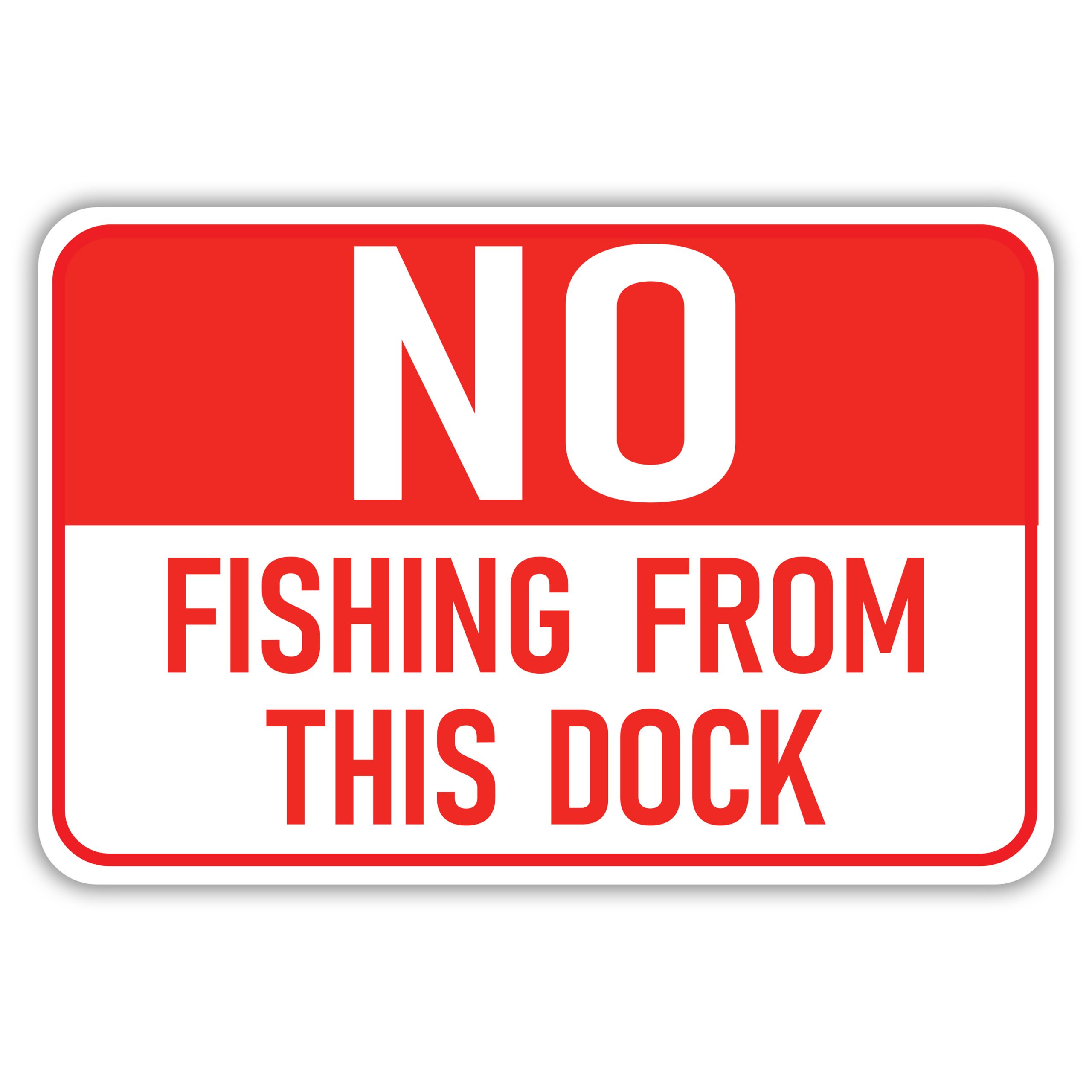 Fishing Signs - American Sign Letters