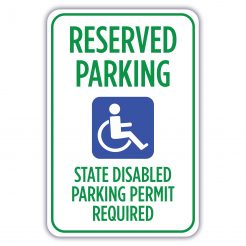 ADA Parking Sign
